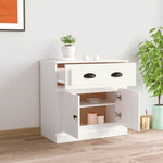 vidaXL vidaXL Sideboard White 70x35.5x67.5 cm Engineered Wood - Sideboard