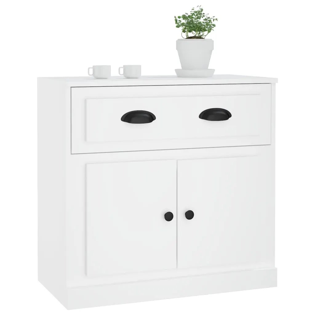 vidaXL vidaXL Sideboard White 70x35.5x67.5 cm Engineered Wood - Sideboard