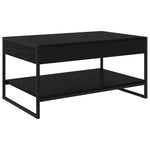 VidaXL Coffee Table 80x50x40 BlackOak Living by vidaXL