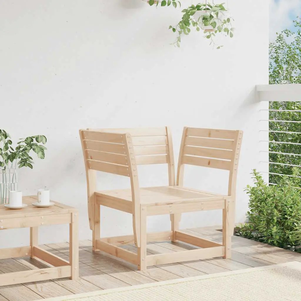 vidaXL vidaXL Garden Chair Solid Wood Pine - Garden Chairs