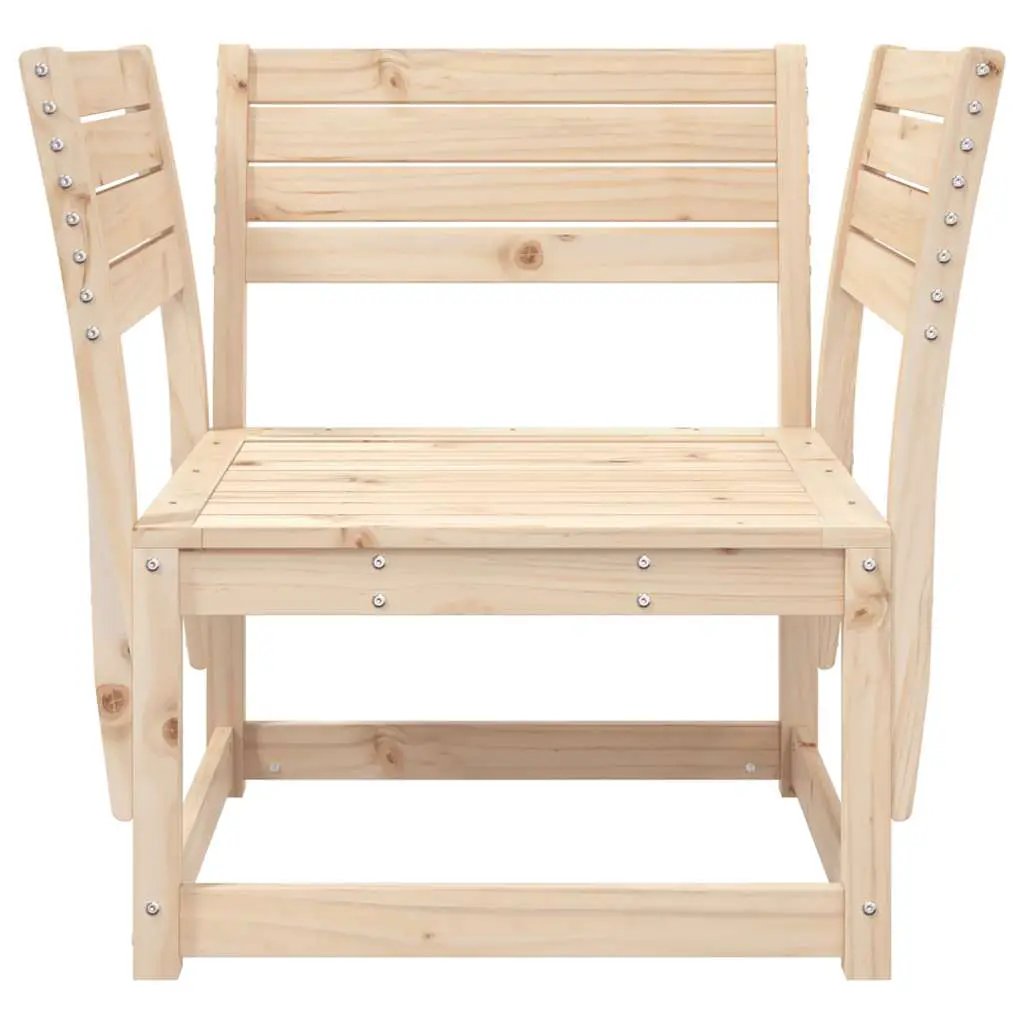 vidaXL vidaXL Garden Chair Solid Wood Pine - Garden Chairs