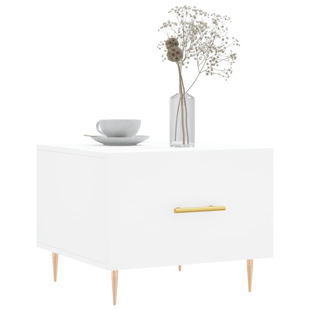 vidaXL Coffee Table 50x50x40 Drawer Living Room by vidaXL