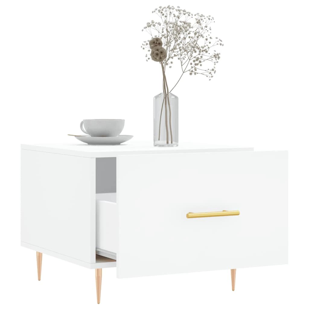 vidaXL Coffee Table 50x50x40 Drawer Living Room by vidaXL