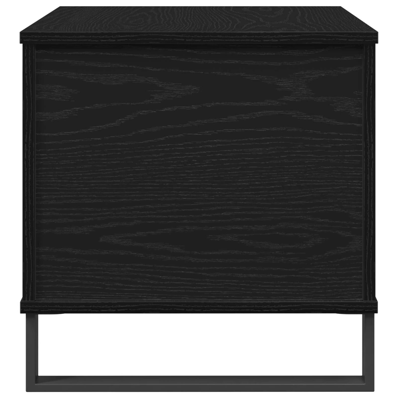VidaXL Coffee Table 60cm By 44.5cm By 45cm Black Oak Finish For Modern Living Room by vidaXL