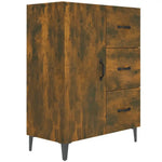 vidaXL vidaXL Sideboard Smoked Oak 69.5x34x90 cm Engineered Wood - Sideboard