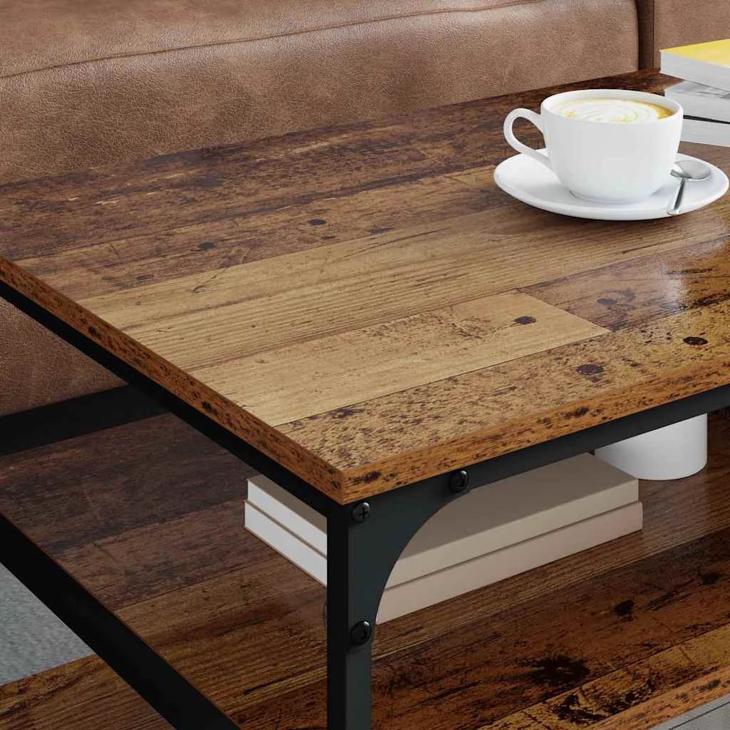VidaXL Coffee Table 100x50x45 Rustic Living Room by vidaXL