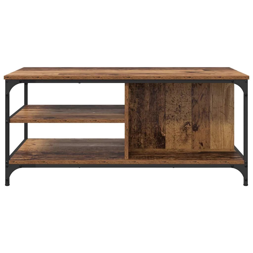 VidaXL Coffee Table 100x50x45 Rustic Living Room by vidaXL