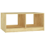 vidaXL VidaXL Coffee Table 75x50x33.5 Solid Pine Home - Coffee Table