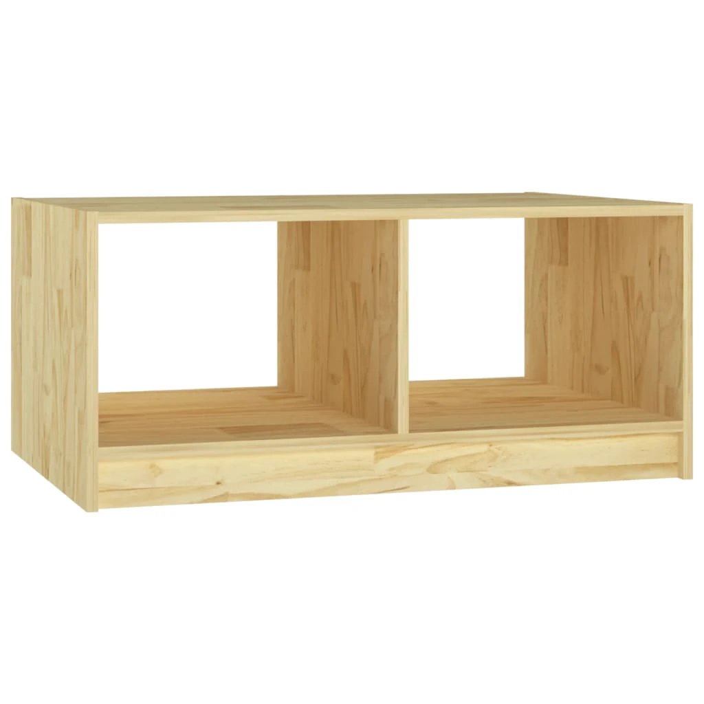 vidaXL VidaXL Coffee Table 75x50x33.5 Solid Pine Home - Coffee Table