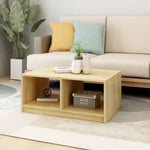 vidaXL VidaXL Coffee Table 75x50x33.5 Solid Pine Home - Coffee Table