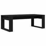 vidaXL VidaXL Coffee Table 102 x 50 x 35 cm Black Oak Engineered Wood Modern Sleek Living Room - Coffee Table