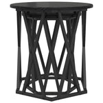 vidaXL VidaXL Round Coffee Tables 2pc Oak Steel Modern - Coffee Table