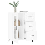 vidaXL vidaXL Sideboard White 69.5x34x90 cm Engineered Wood - Sideboard