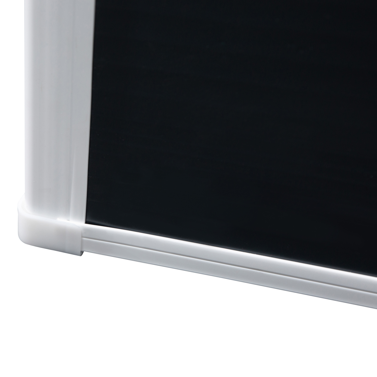 Outsunny garden raised bed planter frame corner with white finish and black panel, 40x14x8.