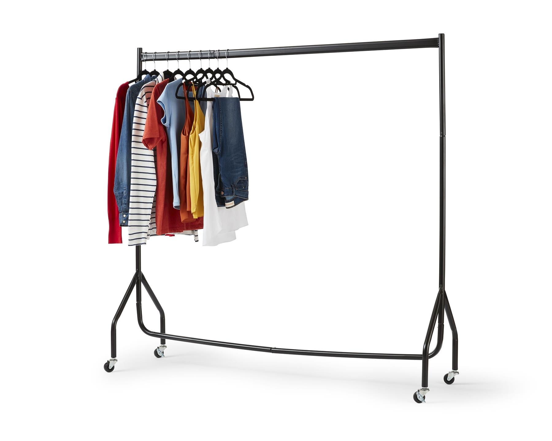 Extra Heavy Duty Clothes Rail 4ft By 5ft Pop Clip Home Use - Direct Online Houseware - Home Symphony