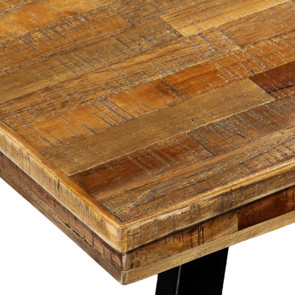 Eco Dining Table 180x90x76 Reclaimed Teak For Homes - vidaXL - Home Symphony