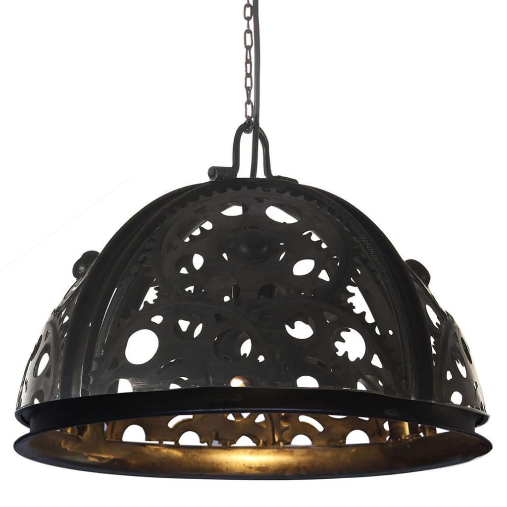 Industrial Ceiling Lamp 45cm Chain Wheel Home - vidaXL - Home Symphony