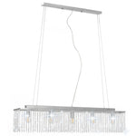 Crystal Ceiling Lamp 104cm Crystal Beads Dining - vidaXL - Home Symphony
