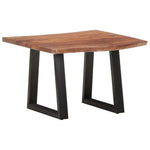 vidaXL VidaXL Coffee Table 110x55x40 cm Solid Acacia Live Edge for Modern Living Rooms - Coffee Table
