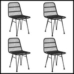 vidaXL vidaXL 3 Piece Garden Dining Set with Weather Resistant PE Rattan for Outdoor Dining Enthusiasts - Garden Set