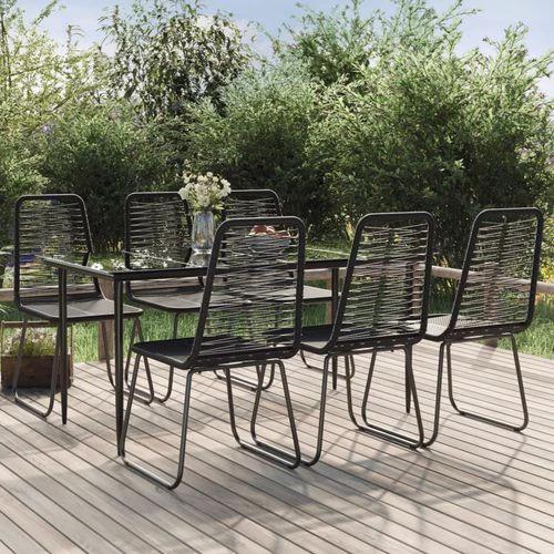 vidaXL vidaXL 5 Piece Garden Dining Set with Weather-Resistant PE Rattan for Outdoor Entertaining - Garden Set