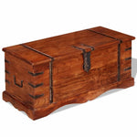 VidaXL Solid Wood Storage Chest Set Honey Finish by vidaXL