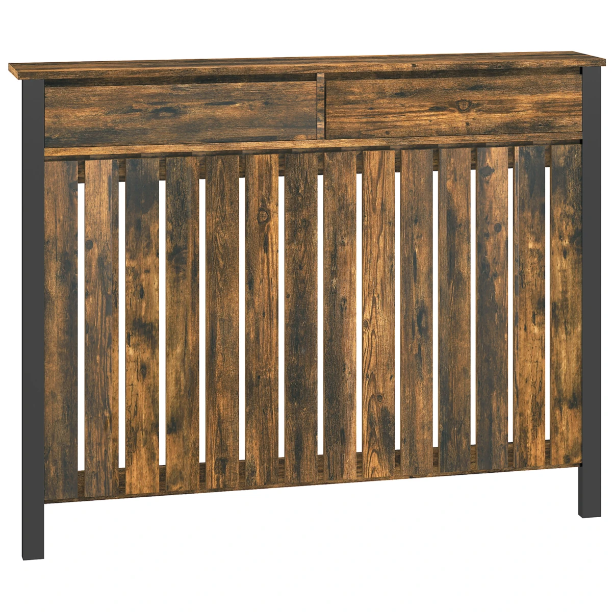 HOMCOM HOMCOM Radiator Cover With Drawer 88x19x93cm Home - Radiator