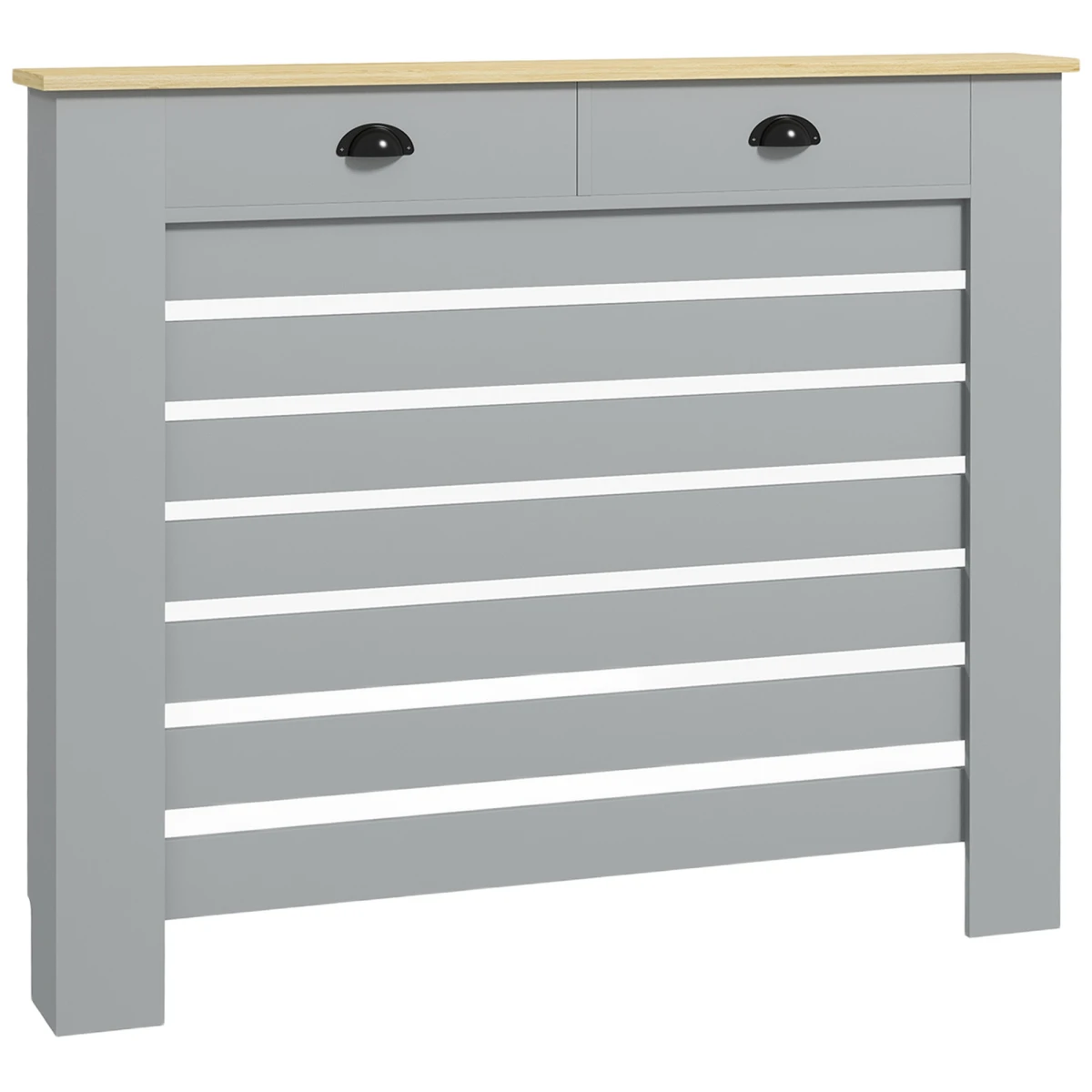 HOMCOM HOMCOM Radiator Cover With Drawer 78cm Kids Safe - Radiator