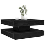 VidaXL Coffee Table 50 By 50 By 34.5 Cm 360 Degree Rotatable For Modern Living Rooms by vidaXL