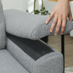 HOMCOM Homcom Sofa Bed Two Seater Click Clack For Living Room - Sofa Bed