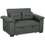 HOMCOM Homcom Sofa Bed Two Seater Click Clack For Living Room - Sofa Bed