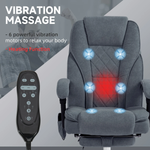 Vinsetto Vinsetto Massage Office Chair Six Point Massage For Desk - Office Chair