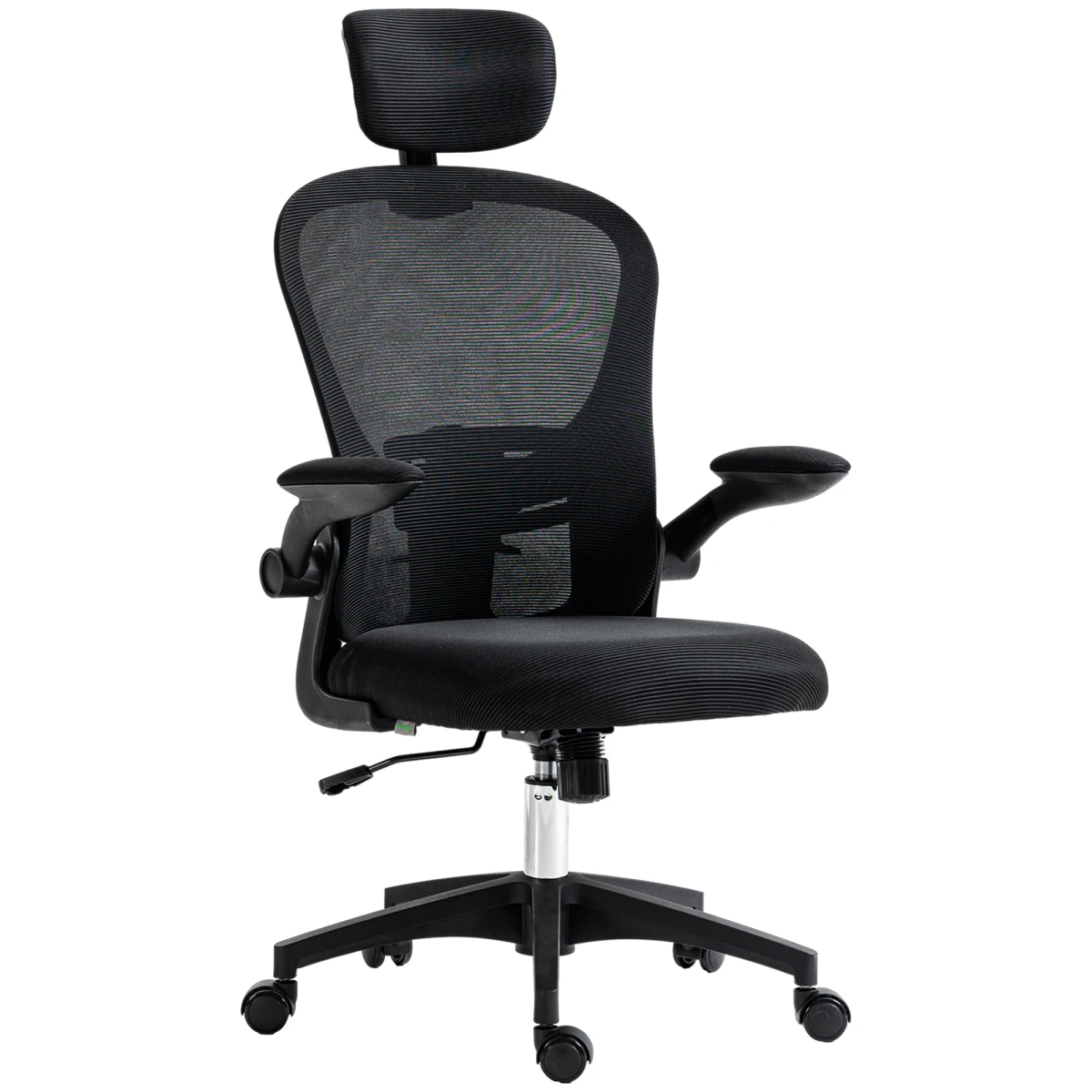 Vinsetto Mesh Chair Headrest 4D Lumbar Office by Vinsetto