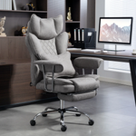 HOMCOM Office Chair High Back Leathaire with Lumbar Home by HOMCOM