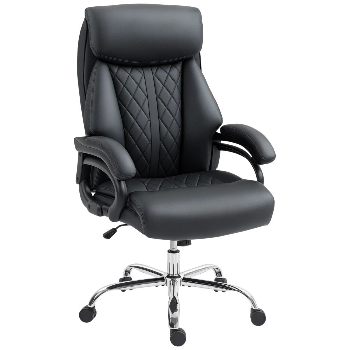 HOMCOM Office Chair 115-123 cm Spring Padding For Office by HOMCOM