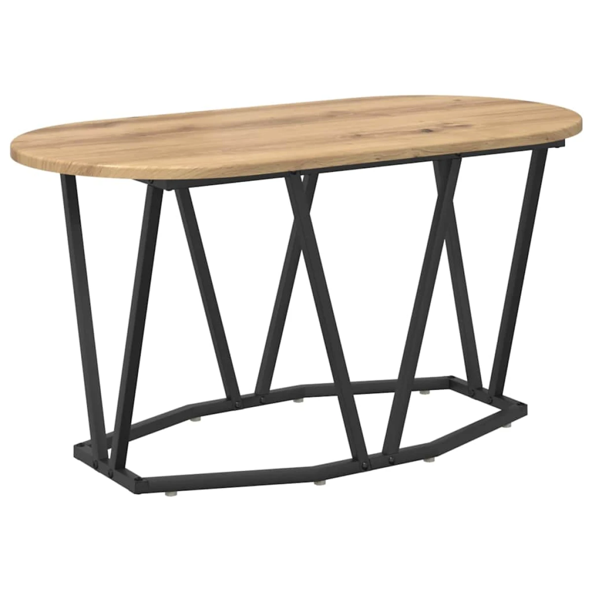VidaXL Coffee Table 80 x 40 x 40.5 cm Oval Design by vidaXL