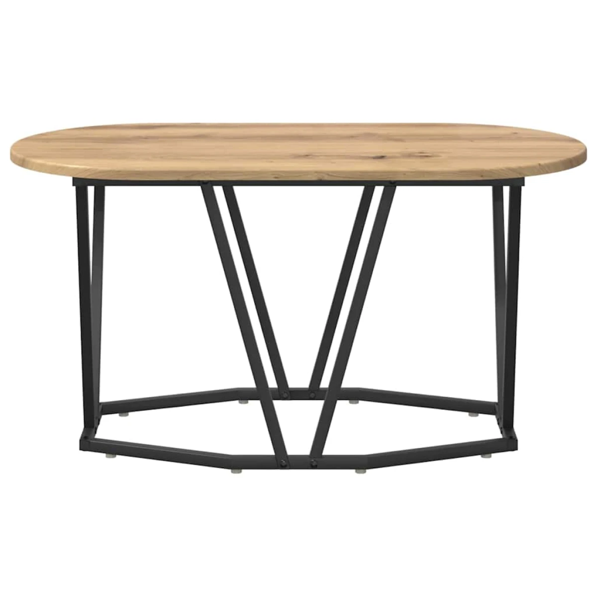 VidaXL Coffee Table 80 x 40 x 40.5 cm Oval Design by vidaXL