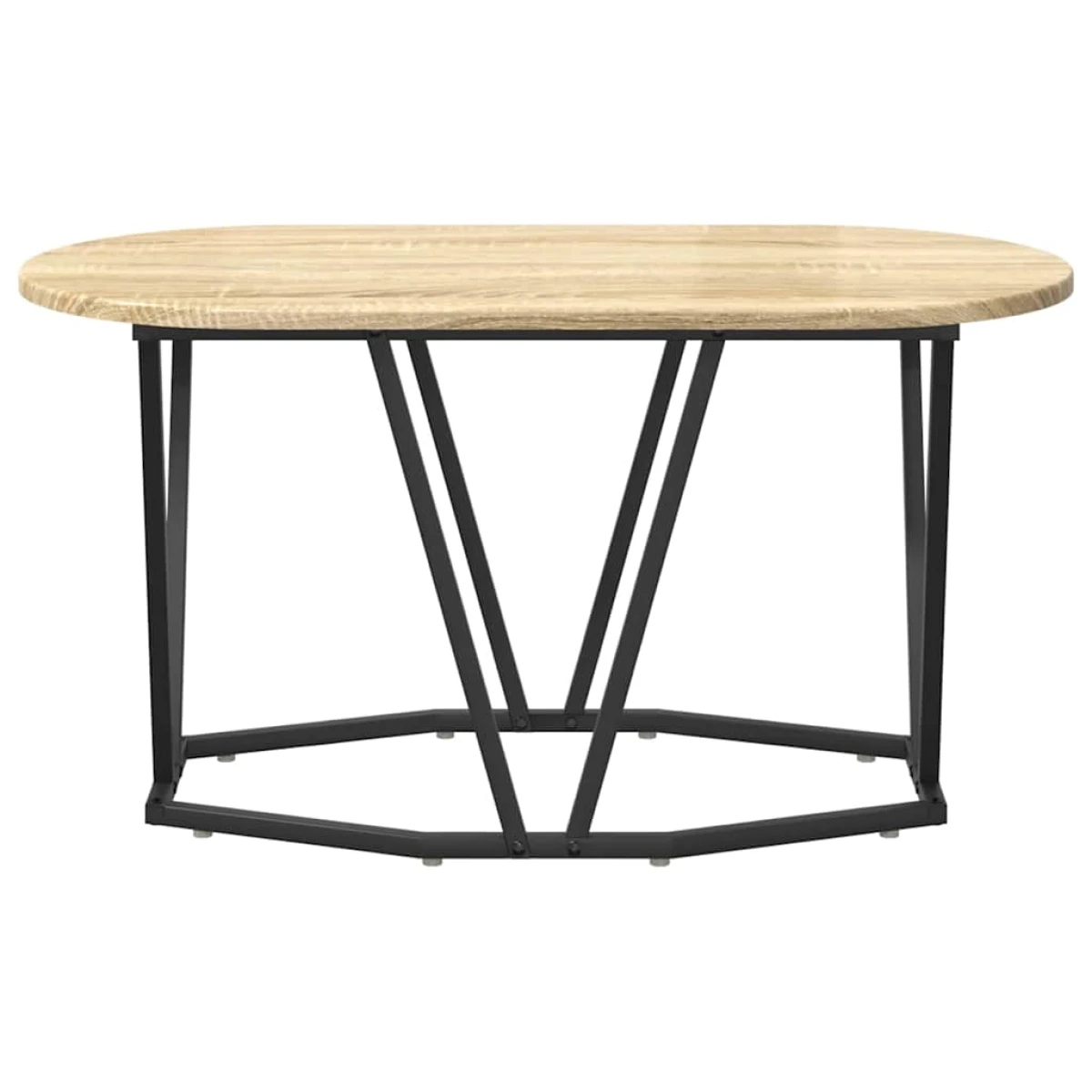 VidaXL Coffee Table 80 x 40 x 40.5 cm Oval Design by vidaXL