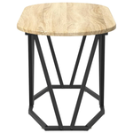 VidaXL Coffee Table 80 x 40 x 40.5 cm Oval Design by vidaXL