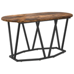 VidaXL Coffee Table 80 x 40 x 40.5 cm Oval Design by vidaXL