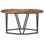 VidaXL Coffee Table 80 x 40 x 40.5 cm Oval Design by vidaXL