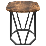 VidaXL Coffee Table 80 x 40 x 40.5 cm Oval Design by vidaXL