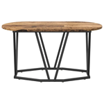 vidaXL VidaXL Coffee Table 80 x 40 x 40.5 cm Oval Design - Coffee Table