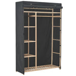 vidaXL vidaXL Wardrobe Fabric and Pinewood 110x40x170 cm - Wardrobe