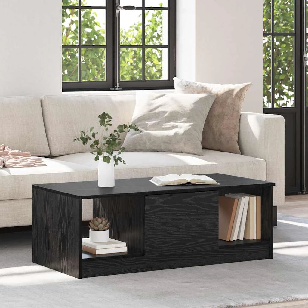 vidaXL VidaXL Coffee Table 102x50x36 cm Engineered Wood Minimalist Modern Living Room Decor - Coffee Table