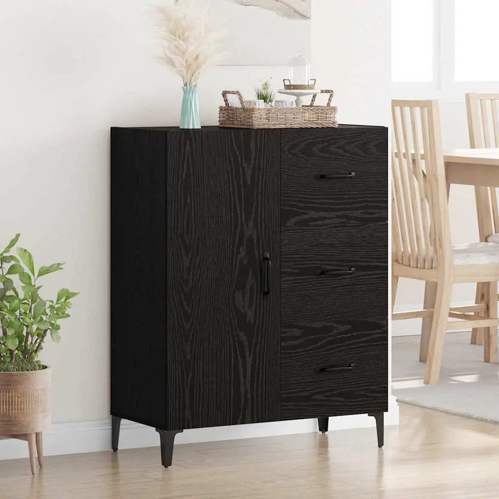 vidaXL vidaXL Sideboard Smoked Oak 69.5x34x90 cm Engineered Wood - Sideboard