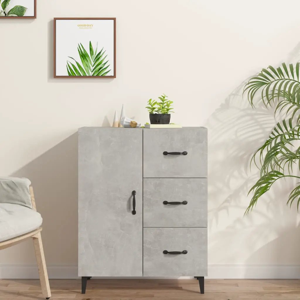 vidaXL vidaXL Sideboard Smoked Oak 69.5x34x90 cm Engineered Wood - Sideboard