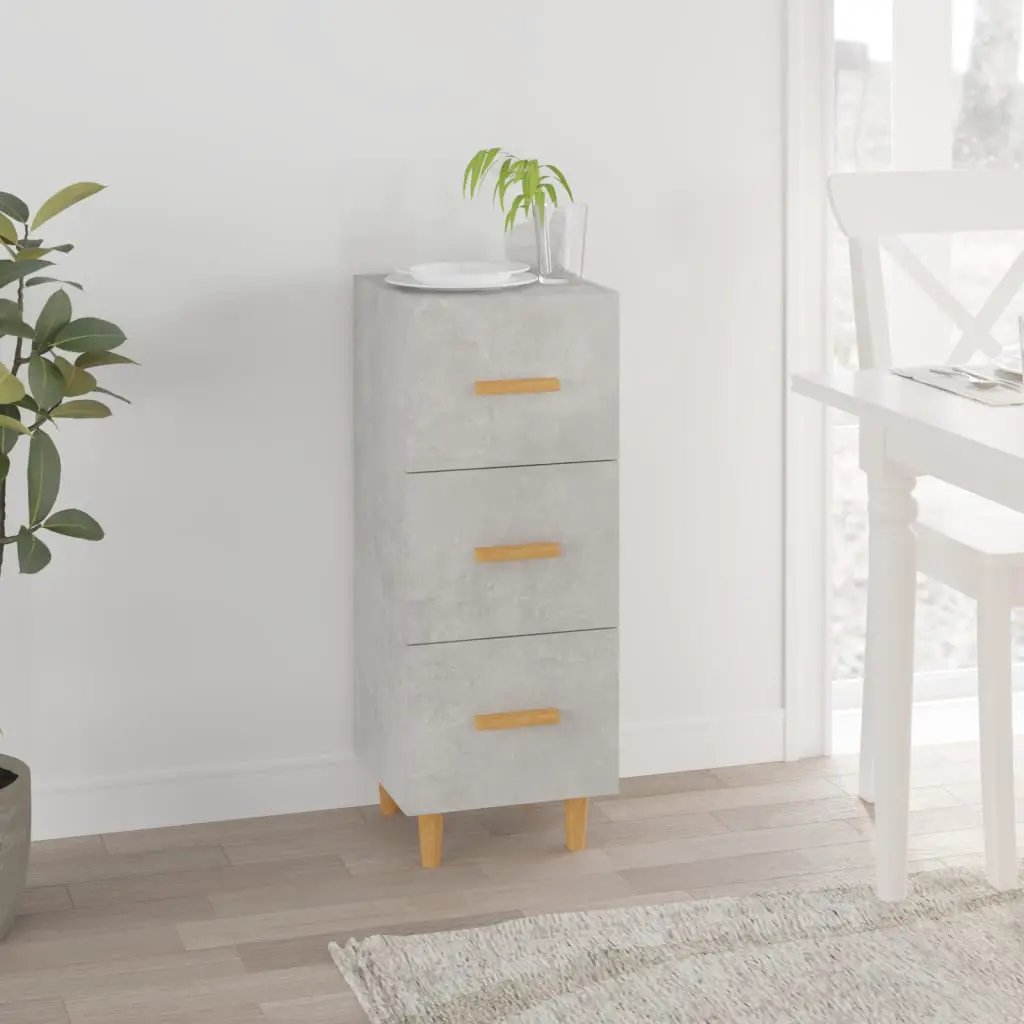 vidaXL vidaXL Sideboard Smoked Oak 34.5x34x90 cm Engineered Wood - Sideboard