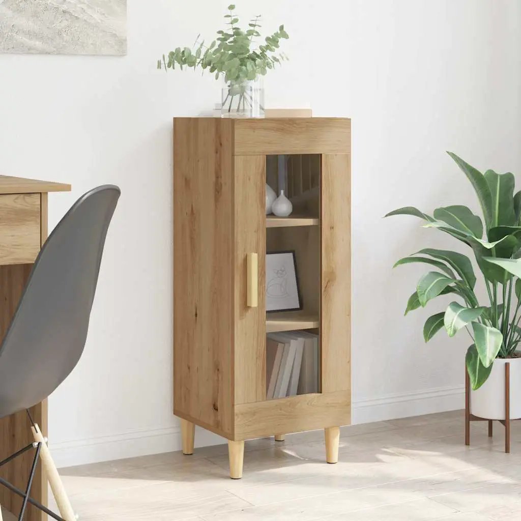vidaXL vidaXL Sideboard Smoked Oak 34.5x34x90 cm Engineered Wood - Sideboard