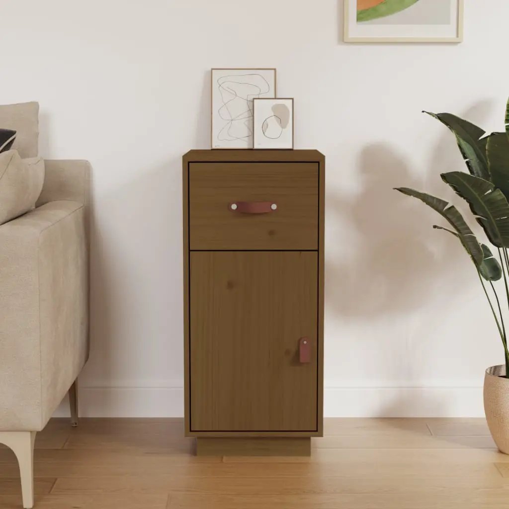 vidaXL vidaXL Sideboard 34x40x75 cm Solid Wood Pine - Sideboard